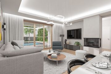  Projekt domu APS 243 + G (LUA1395) - projekt domu parterowego - Zdjęcie 4