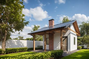  Projekt budynku gospodarczego G351 - Budynek gospodarczy (PRA1372) - projekt budynku parterowego - Zdjęcie 1