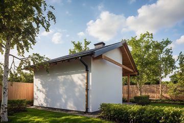  Projekt budynku gospodarczego G351 - Budynek gospodarczy (PRA1372) - projekt budynku parterowego - Zdjęcie 2