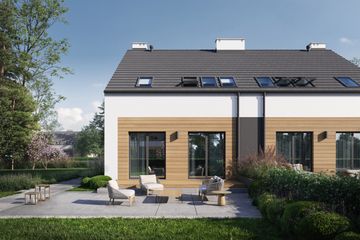  Projekt domu Eco 16 - dwulokalowy (WOZ1012) - projekt domu parterowego z poddaszem - Zdjęcie 6