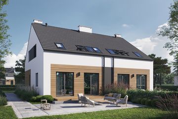  Projekt domu Eco 16 (WOZ1013) - projekt domu parterowego z poddaszem - Zdjęcie 5