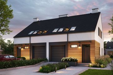  Projekt domu Eco 16 (WOZ1013) - projekt domu parterowego z poddaszem - Zdjęcie 3