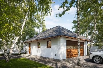  Projekt garażu G267 - Budynek garażowo - gospodarczy (PRA1374) - projekt garażu parterowego - Zdjęcie 1