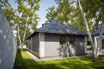  Projekt garażu G267 - Budynek garażowo - gospodarczy (PRA1374) - projekt garażu parterowego - Zdjęcie 2