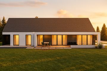  Projekt domu A-20 (PZB1047) - projekt domu parterowego - Zdjęcie 2