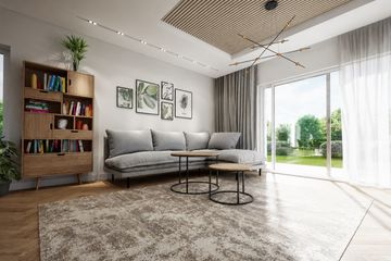 Projekt domu Domena 103 - parterowy dom o powierzchni 126,69 m², dach dwuspadowy - ujęcie 7