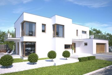  Projekt domu Imperia IV DCP286c (WOB1680) - projekt domu z pełnym piętrem - Zdjęcie 1