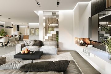  Projekt domu Kasjopea 7 wariant C (WAH1732) - projekt domu z pełnym piętrem - Zdjęcie 6