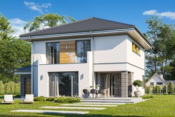  Projekt domu Szmaragd 6 wariant B (WAH1743) - projekt domu z pełnym piętrem - Zdjęcie 2