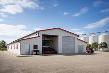  Projekt garażu G345 - Budynek gospodarczy (PRA1375) - projekt garażu parterowego - Zdjęcie 1