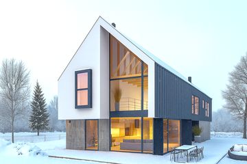  Projekt domu A-36 (PZB1052) - projekt domu z pełnym piętrem - Zdjęcie 1