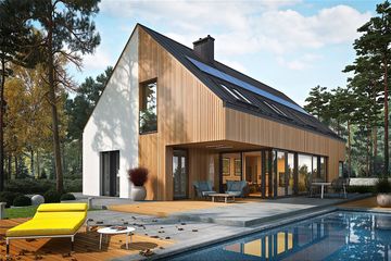  Projekt domu Daniel V G2 energo plus (WRC2693) - projekt domu parterowego z poddaszem - Zdjęcie 5