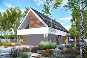  Projekt domu EX 19 G2 energo plus (WRC2697) - projekt domu parterowego z poddaszem - Zdjęcie 6