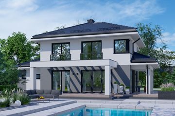  Projekt domu APS 300 + 2G (LUA1397) - projekt domu z pełnym piętrem - Zdjęcie 2