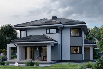  Projekt domu APS 300 + 2G (LUA1397) - projekt domu z pełnym piętrem - Zdjęcie 6