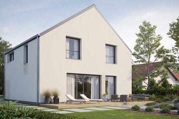  Projekt domu eko Typowy 29 (KKE1030) - projekt domu z pełnym piętrem - Zdjęcie 1