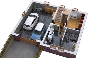  Projekt domu BW-53 (JGC1184) - projekt domu parterowego z poddaszem - Zdjęcie 5