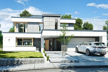  Projekt domu Willa Floryda 3 (WAH1844) - projekt domu z pełnym piętrem - Zdjęcie 7