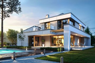  Projekt domu Willa Floryda 3 (WAH1844) - projekt domu z pełnym piętrem - Zdjęcie 6