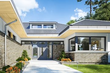  Projekt domu Wyjątkowy 2 (WAH1848) - projekt domu parterowego - Zdjęcie 3