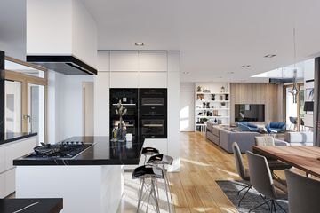  Projekt domu z widokiem 3 F (WAH1849) - projekt domu z pełnym piętrem - Zdjęcie 3