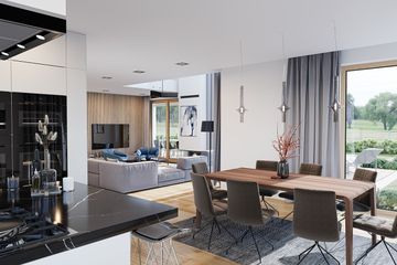  Projekt domu z widokiem 3 F (WAH1849) - projekt domu z pełnym piętrem - Zdjęcie 4