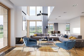  Projekt domu z widokiem 3 F (WAH1849) - projekt domu z pełnym piętrem - Zdjęcie 8