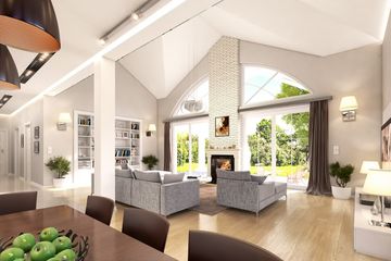  Projekt domu Willa Parkowa 4 (WAH1850) - projekt domu parterowego z poddaszem - Zdjęcie 6