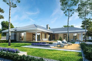  Projekt domu Wyjątkowy 3 (WAH1852) - projekt domu parterowego - Zdjęcie 3