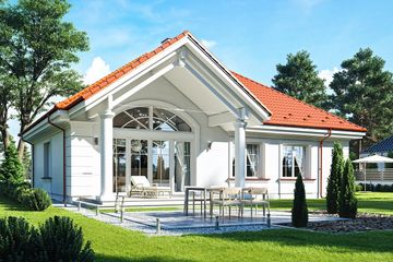  Projekt domu na parkowej 5 (WAH1854) - projekt domu parterowego - Zdjęcie 2