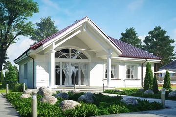  Projekt domu na parkowej 5 (WAH1854) - projekt domu parterowego - Zdjęcie 4