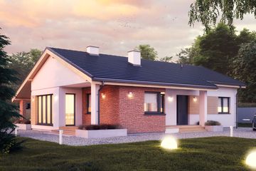 Projekt domu Malmo (BSA2130) - projekt domu parterowego - Zdjęcie 1
