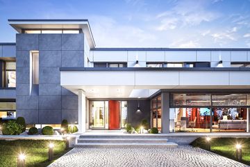  Projekt domu Rezydencja Floryda (WAH1858) - projekt domu z pełnym piętrem - Zdjęcie 4