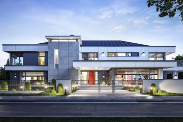  Projekt domu Rezydencja Floryda (WAH1858) - projekt domu z pełnym piętrem - Zdjęcie 11