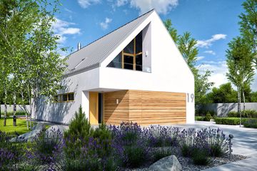  Projekt domu EX 19 II G2 energo plus (WRC2698) - projekt domu parterowego z poddaszem - Zdjęcie 3