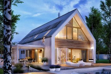  Projekt domu EX 19 II G2 energo plus (WRC2698) - projekt domu parterowego z poddaszem - Zdjęcie 1