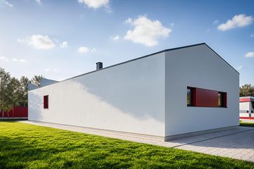  Projekt budynku biurowego G358 - Budynek magazynowo - biurowy (PRA1380) - projekt budynku parterowego - Zdjęcie 2