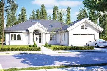  Projekt domu Rezydencja Parkowa 3 C (WAH1866) - projekt domu parterowego - Zdjęcie 1