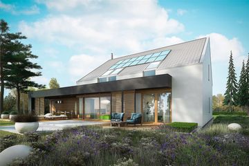  Projekt domu EX 18 G2 energo plus (WRC2700) - projekt domu parterowego z poddaszem - Zdjęcie 3