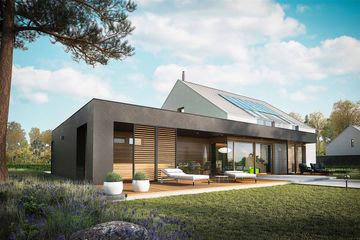  Projekt domu EX 18 G2 energo plus (WRC2700) - projekt domu parterowego z poddaszem - Zdjęcie 4