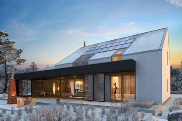  Projekt domu EX 18 G2 energo plus (WRC2700) - projekt domu parterowego z poddaszem - Zdjęcie 1