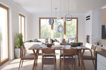  Projekt domu Arkowo g2 (KRP2142) - projekt domu parterowego - Zdjęcie 3