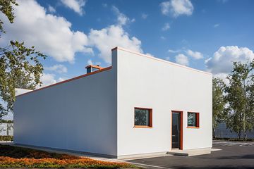  Projekt budynku biurowego G359 - Budynek magazynowo - biurowy (PRA1381) - projekt budynku parterowego - Zdjęcie 2