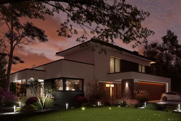  Projekt domu Domidea 104d 2G (WAC1094) - projekt domu z pełnym piętrem - Zdjęcie 6