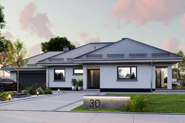  Projekt domu APS 030 + 2G (LUA1398) - projekt domu parterowego - Zdjęcie 3