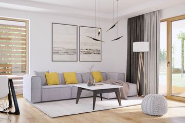  Projekt domu Bianco 2 modern (WOF1108) - projekt domu parterowego - Zdjęcie 4