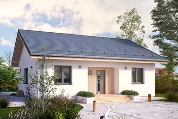  Projekt domu Fistaszek (BSA2134) - projekt domu parterowego - Zdjęcie 1