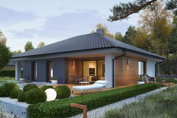  Projekt domu Mini 4 energo (WRC2706) - projekt domu parterowego - Zdjęcie 1