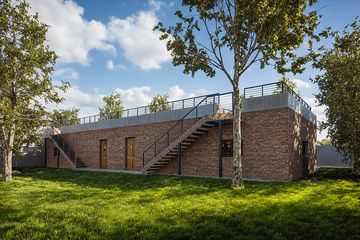  Projekt garażu G354 - Budynek garażowo - gospodarczy (PRA1385) - projekt garażu parterowego - Zdjęcie 2