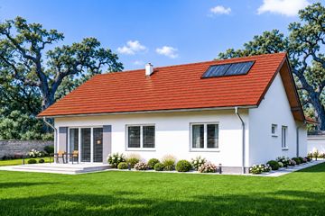 Projekt domu N4-G2 - parterowy dom o powierzchni 95,52 m², dach dwuspadowy - ujęcie 6